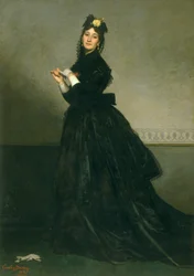 Die Frau mit dem Handschuh, 1869